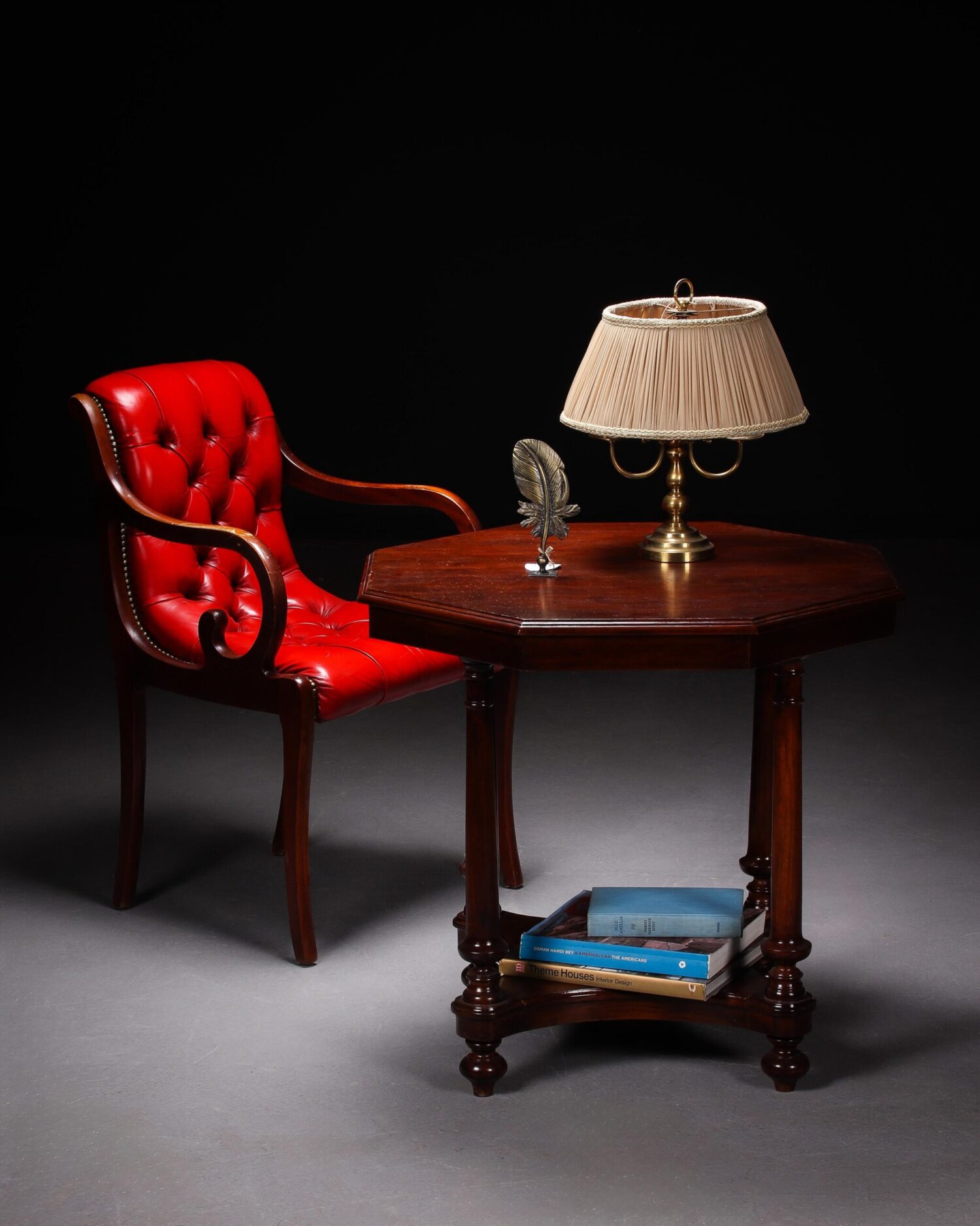 Kırmızı Deri Koltuklar - Çift - Görsel 3