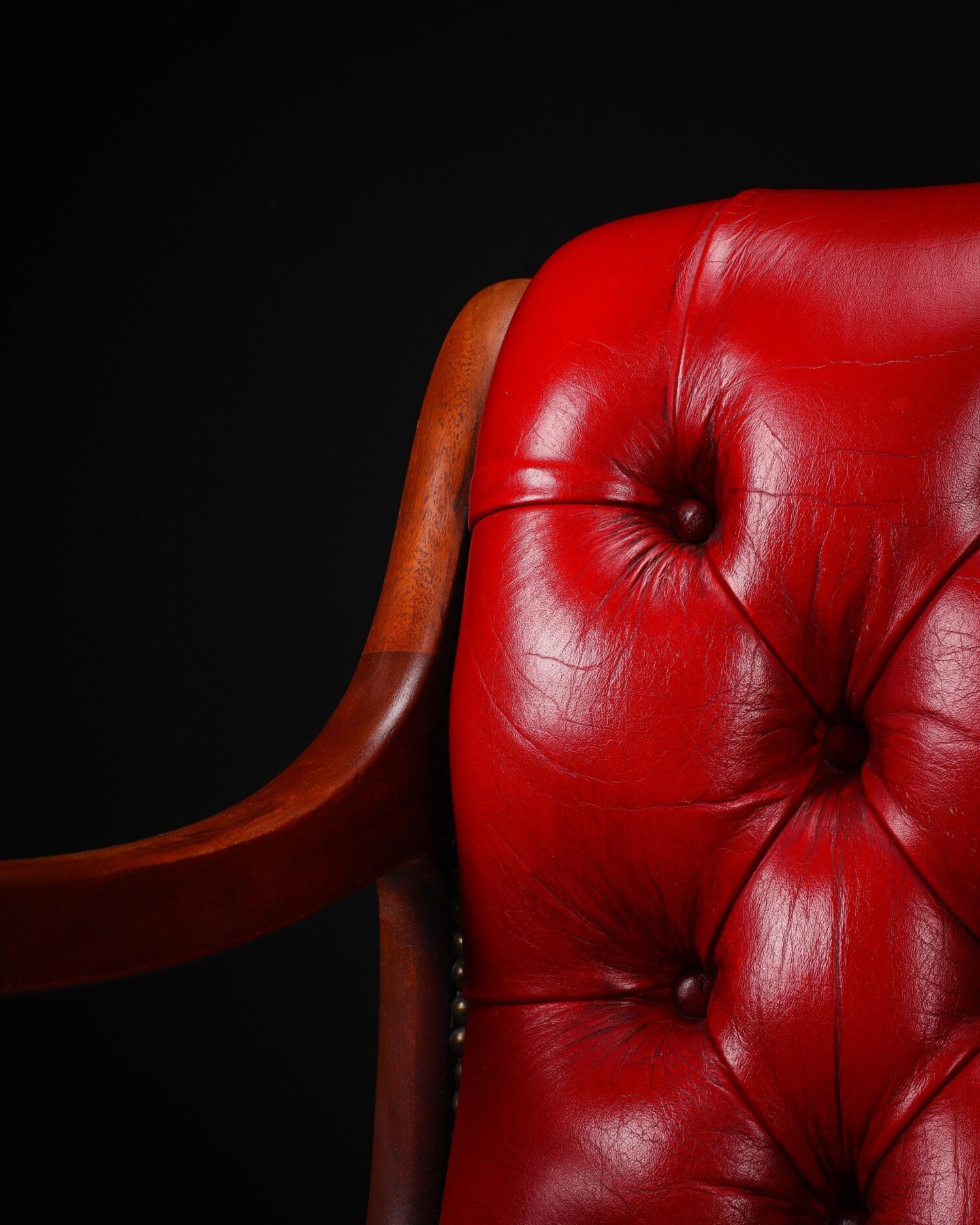 Kırmızı Deri Koltuklar - Çift - Görsel 6