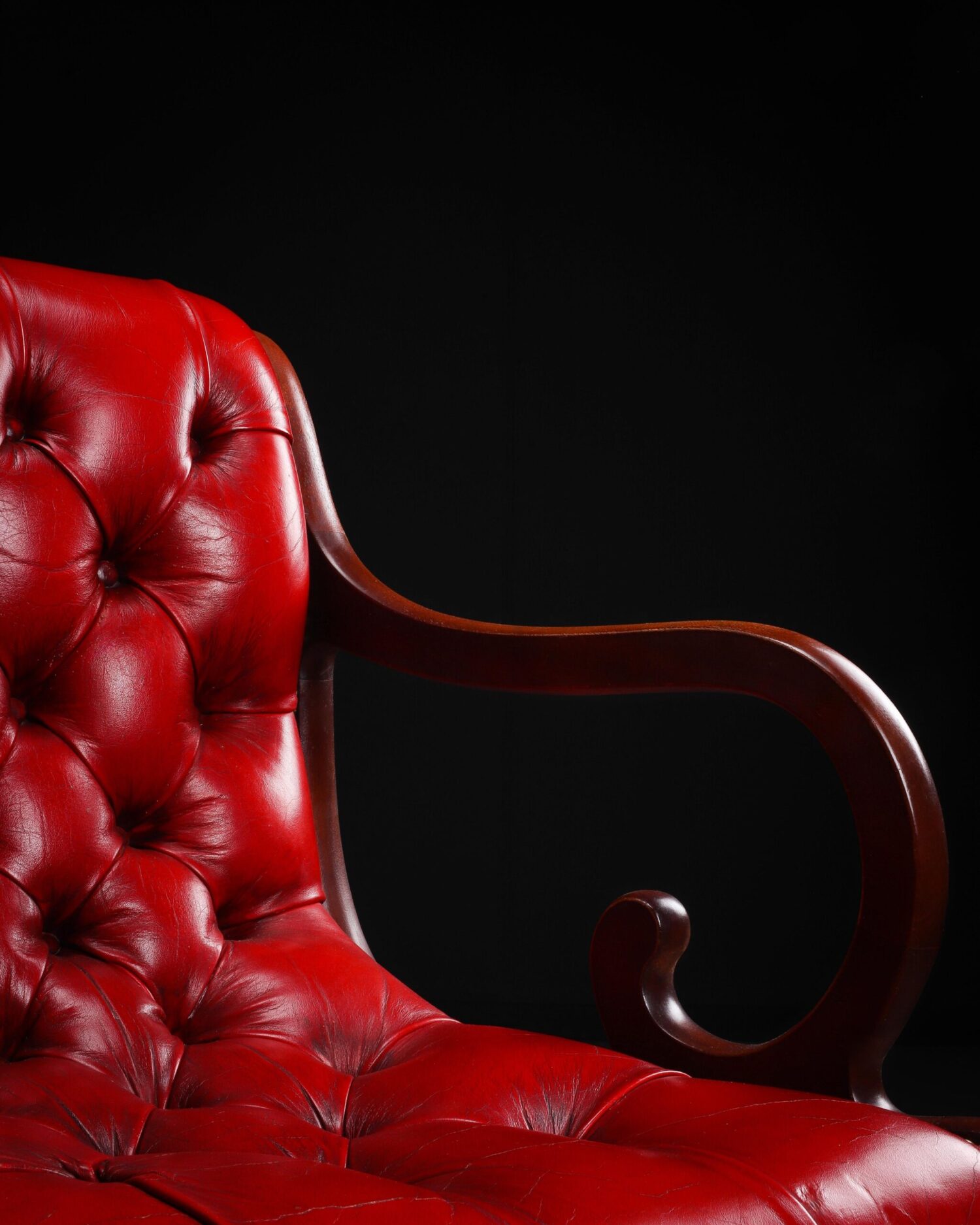 Kırmızı Deri Koltuklar - Çift - Görsel 9