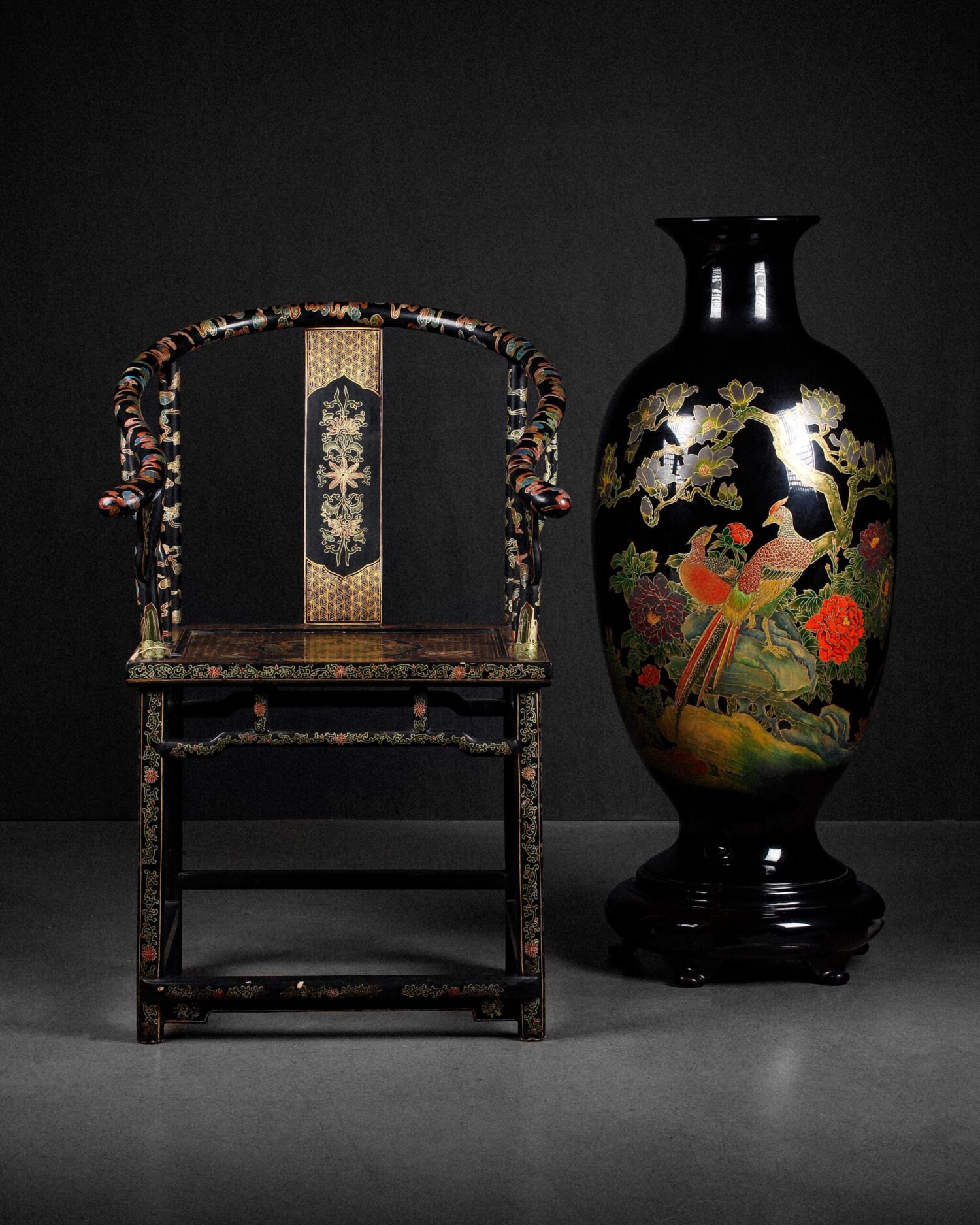 Siyah Lake Büyük Yer Vazosu - Görsel 2