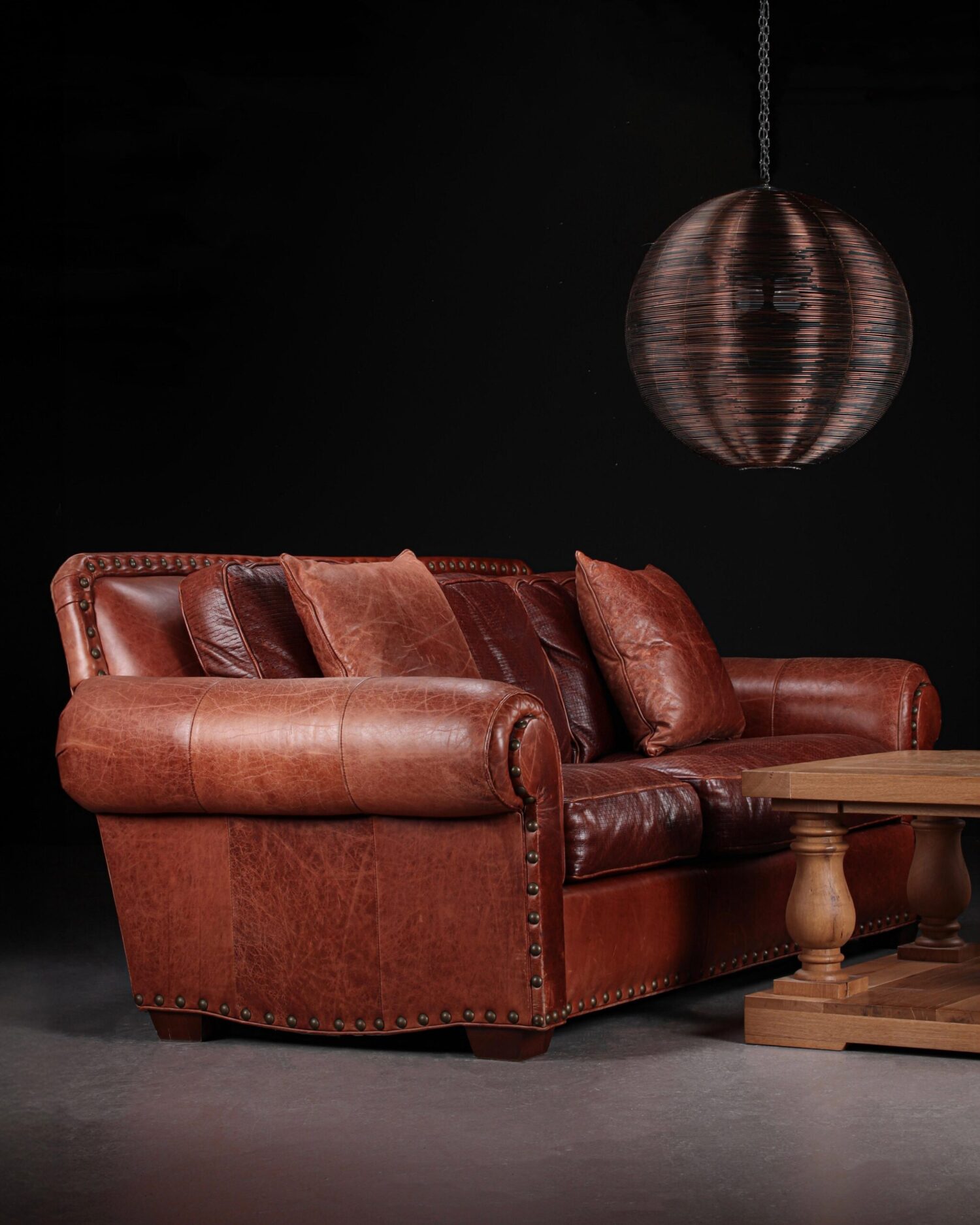 Masif Ahşap Orta Sehpa - Görsel 2