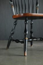 Windsor Stili Çubuklu Sandalyeler - 4 Adet - Görsel 3