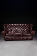 Chesterfield Wing Sofa - Görsel 2