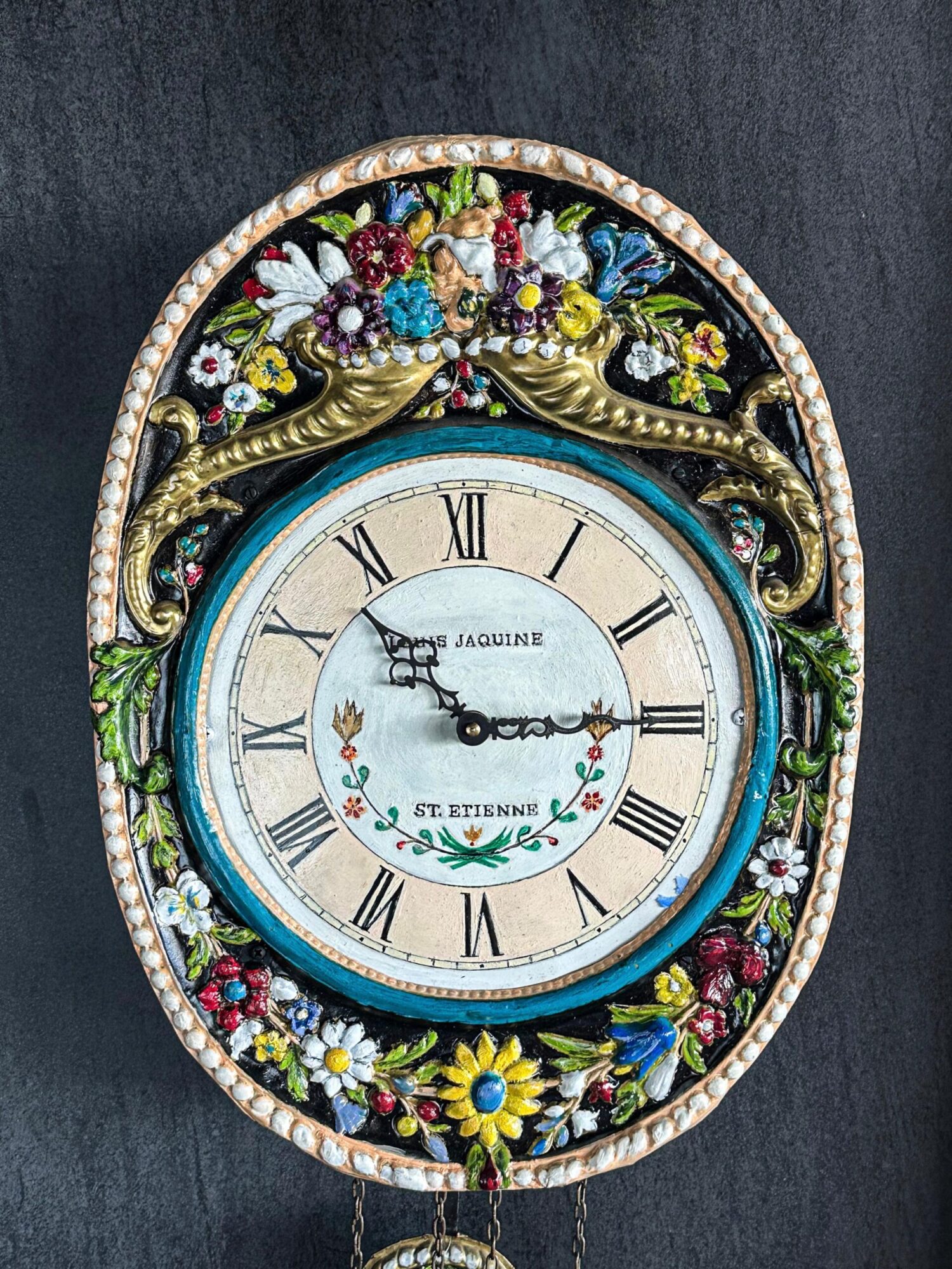 St. Etienne Antika Duvar Saati - Görsel 2