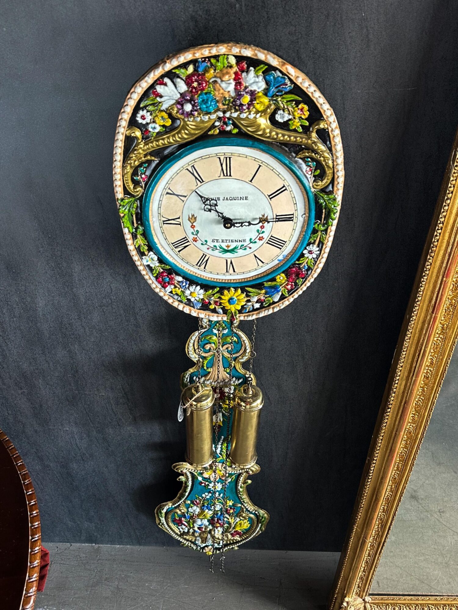 St. Etienne Antika Duvar Saati - Görsel 4