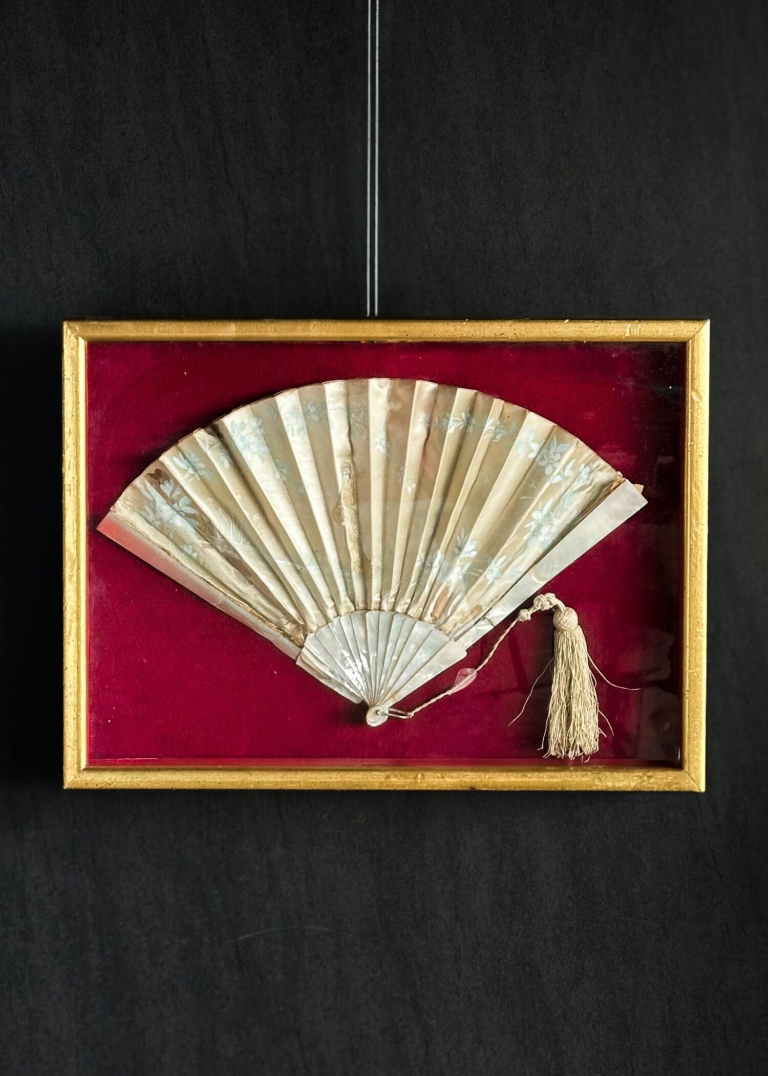 İpek ve Sedef Antika Yelpaze - Görsel 1