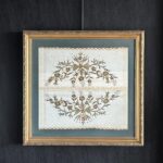 Gümüş Tel Kırma İşlemeli Pano