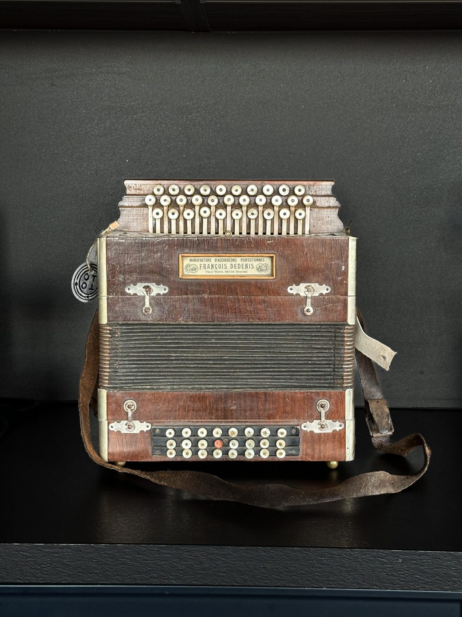 Antika Akordeon -  François Dedenis - France 1900 - Görsel 1