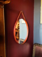 Adnet Oval Deri Ayna