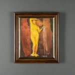 İmzalı Yağlı Boya Nü Tablo