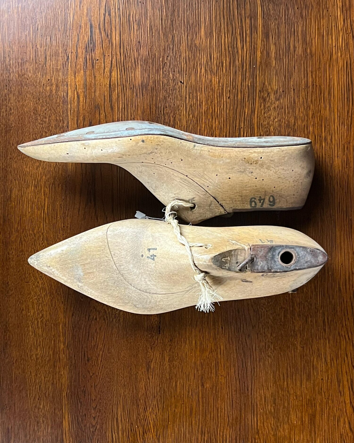 Antika Ahşap Ayakkabı Kalıpları - Adet - Görsel 3