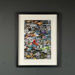 Kolaj Tablo - Arabalar