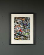 Kolaj Tablo - Arabalar