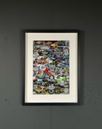 Kolaj Tablo - Arabalar