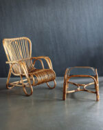 Vintage Bambu Koltuk Takımı - Kod 2580