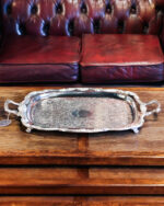 Gümüş Kaplama Tepsi - Kod 1495