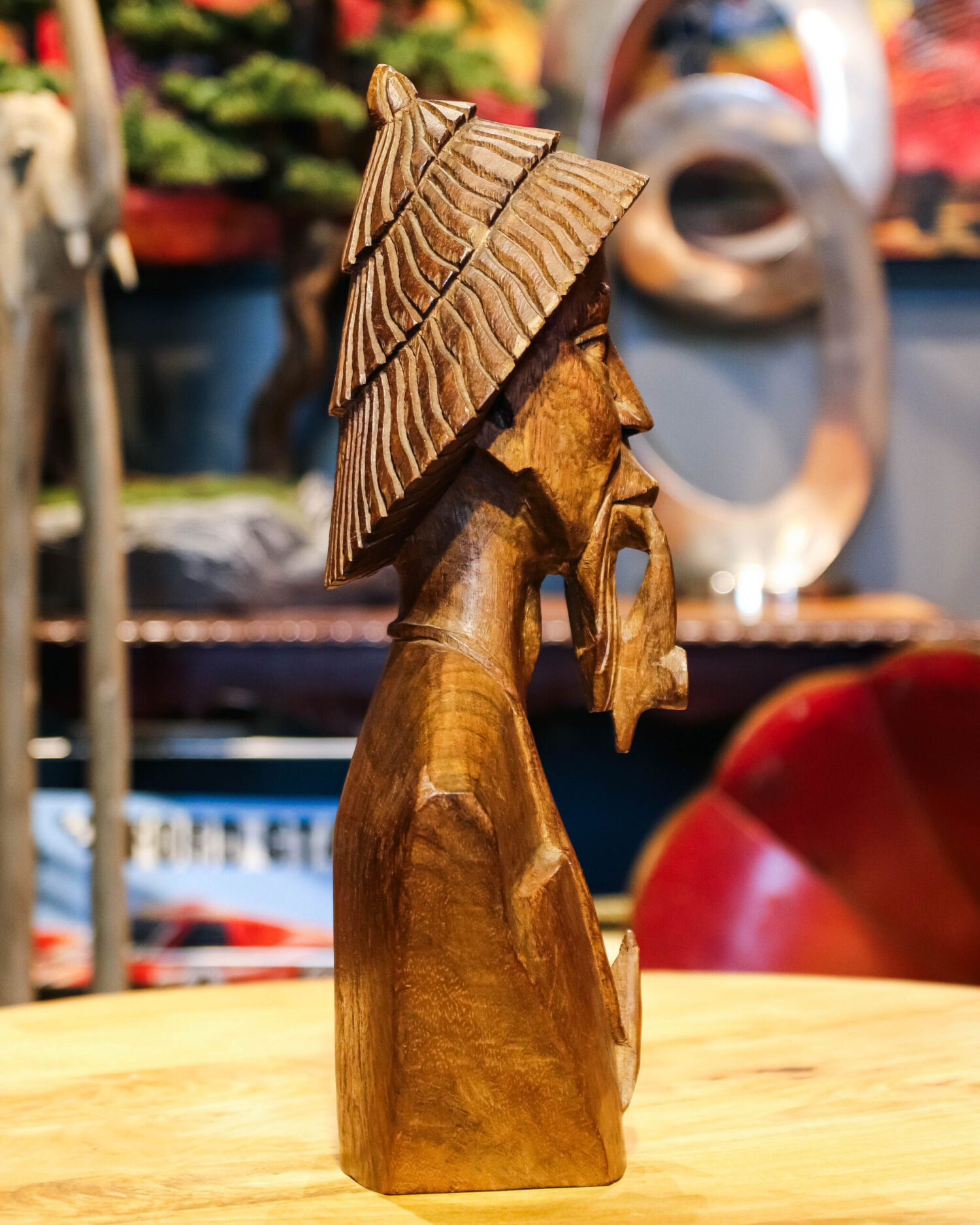 Ahşap Çin Heykeli - Görsel 2