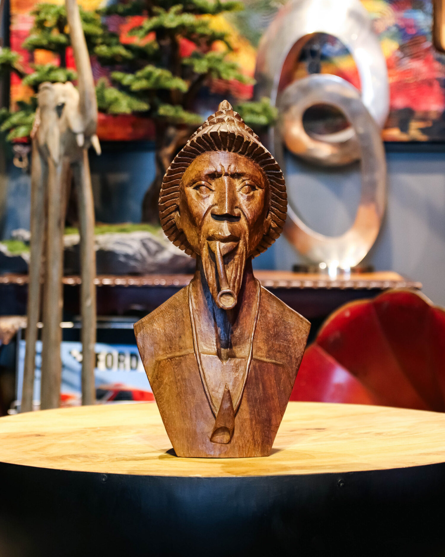 Ahşap Çin Heykeli - Görsel 1