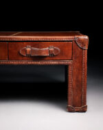 Timothy Oulton Deri Sehpa - Görsel 4