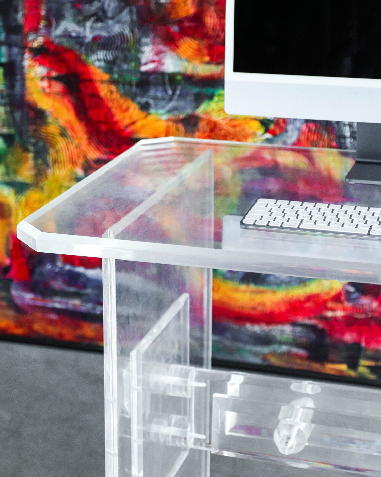 Lucite Masa&Sandalye - Görsel 5