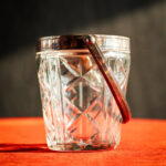 Gümüş Kaplama ve Kesme Cam Buz Kovası