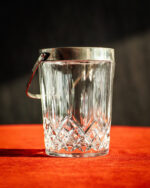 Kesme Cam ve Gümüş Kaplama Fransız Buz Kovası