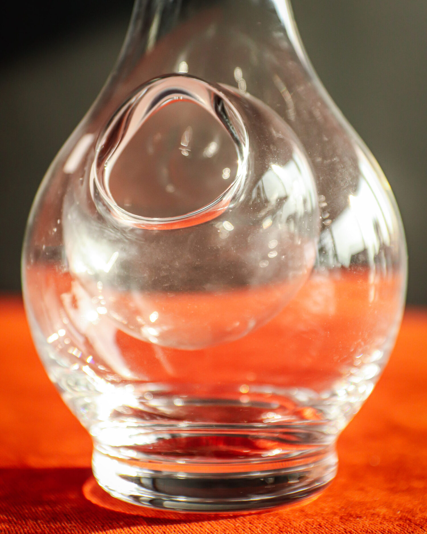 Buz Hazneli, Üfleme Cam Sürahi - Görsel 2