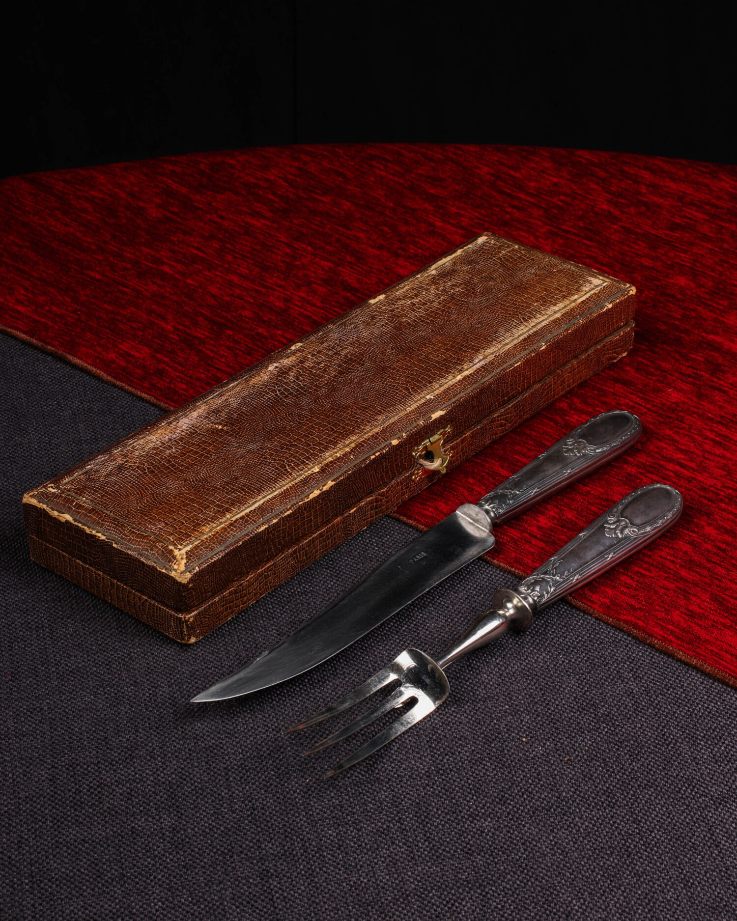 Gümüş Kaplama Fransız Servis Seti - Görsel 3