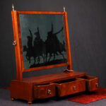 Ahşap Makyaj Aynası - Kod 3186