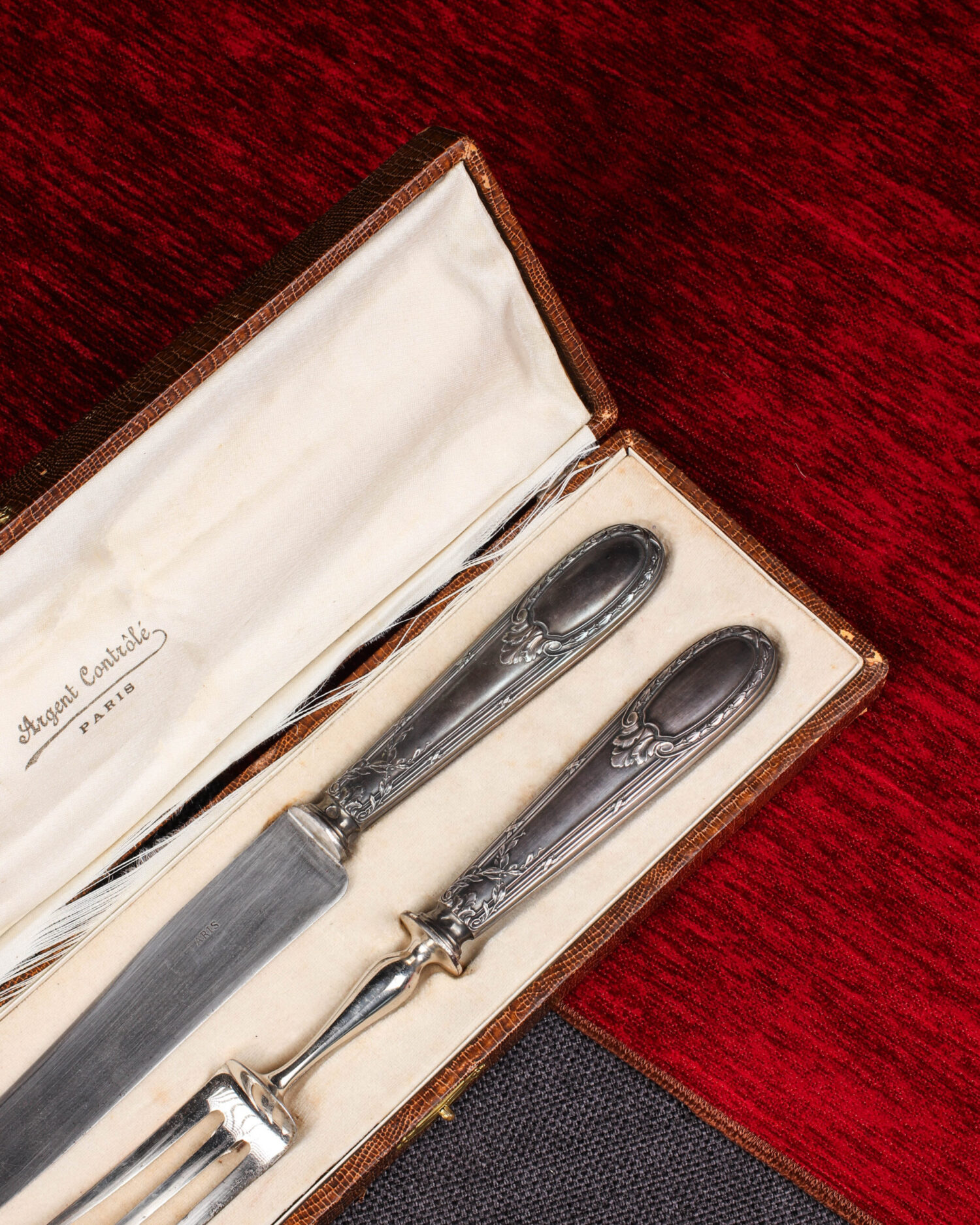 Gümüş Kaplama Fransız Servis Seti - Görsel 2