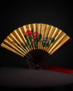 El Boyaması Büyük Çin Yelpazesi