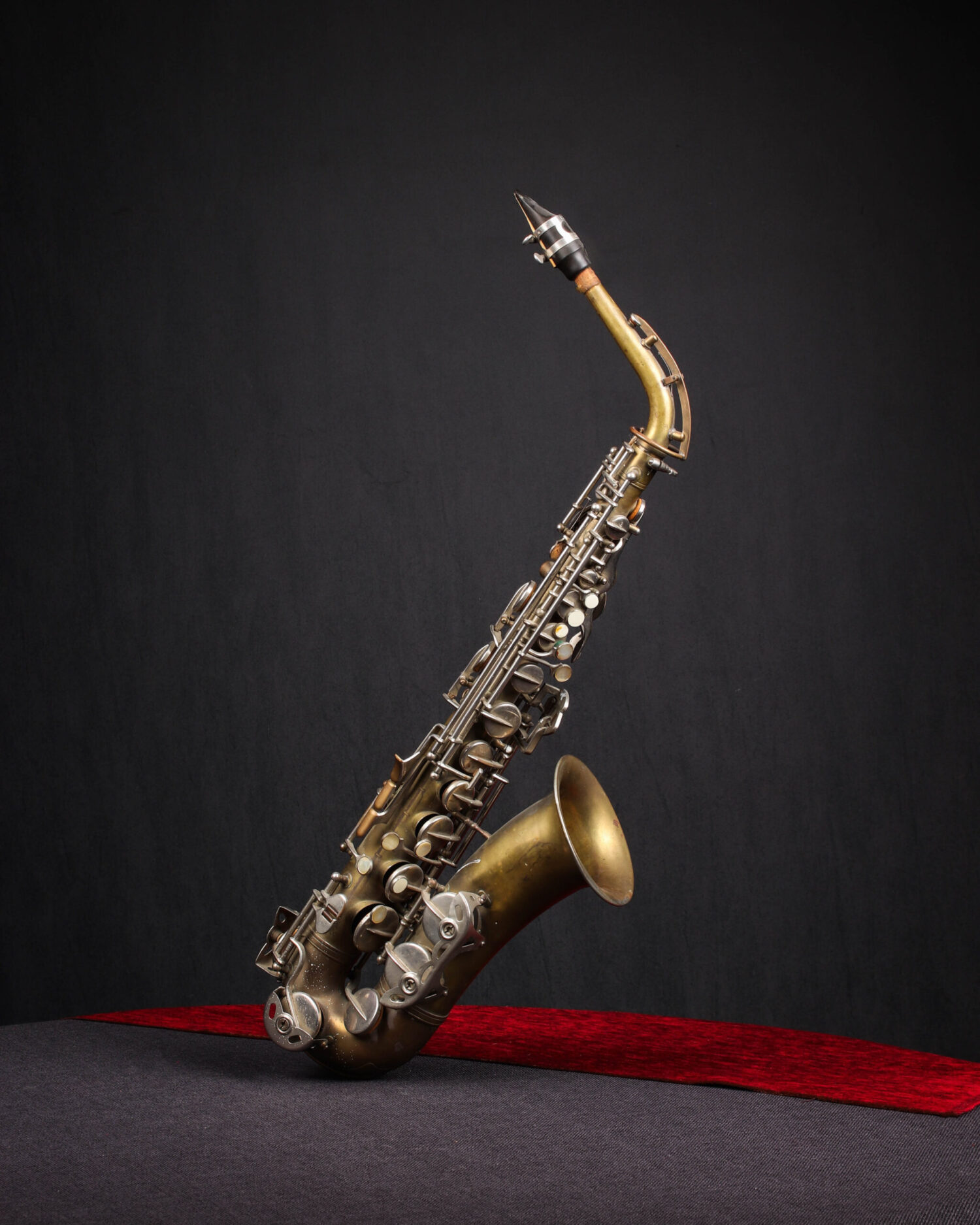 Vintage Alto Saksafon - Görsel 1