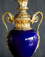 Porselen Saat ve Şamdan Takımı - Görsel 3