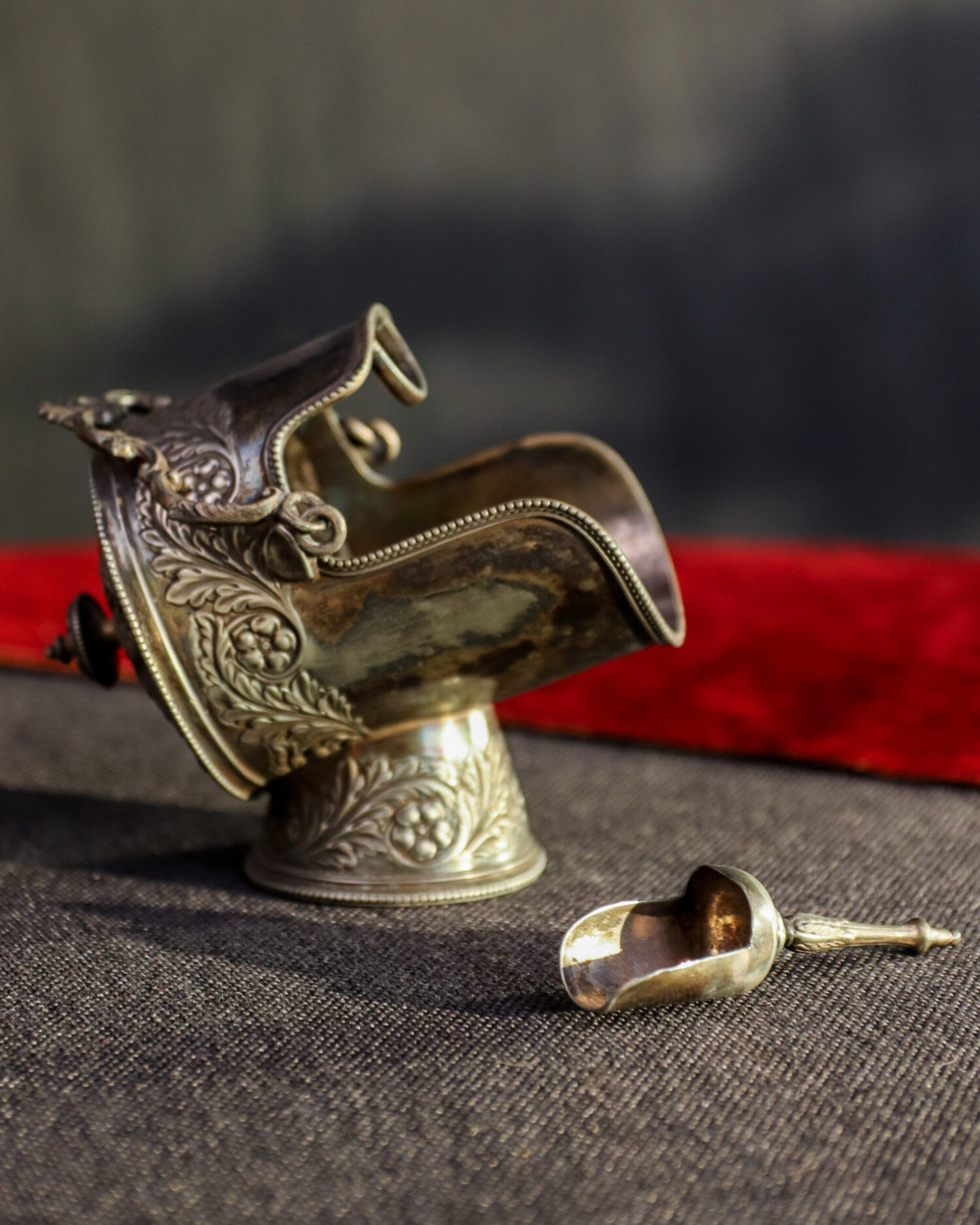 Gümüş Kaplama Toz Şekerlik - Görsel 1