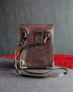 Antika Deri Harita Çantası - Görsel 4