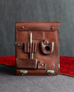 Antika Deri Harita Çantası - Görsel 2