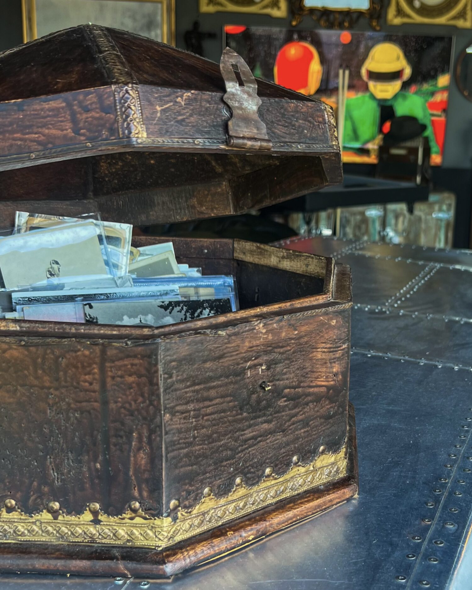 Uzak Doğu Sekizgen Mücevher Kutusu - Görsel 2