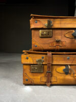 Vintage Deri Valiz - Bir Adet