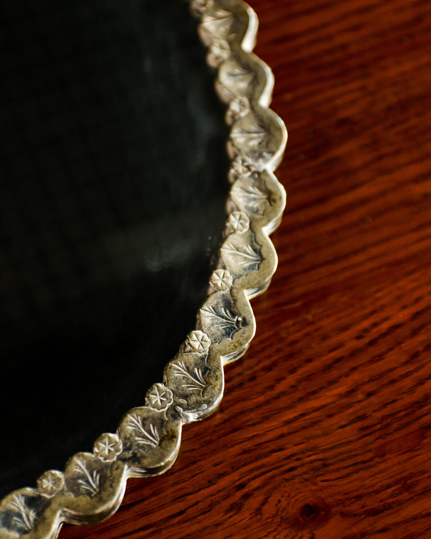 Gümüş Kaplama Ayna - Görsel 2