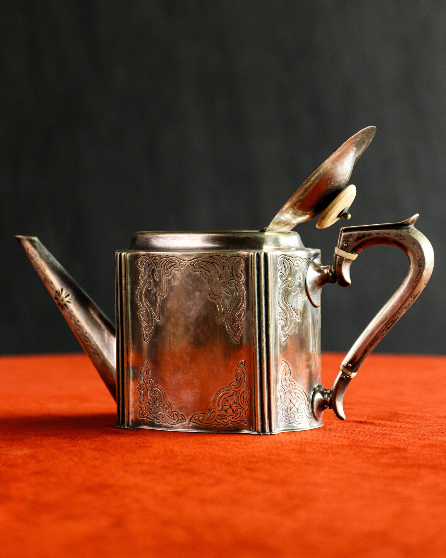 Gümüş Kaplama Demlik - Görsel 2