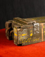 Vintage Askeri Sandık - Görsel 3