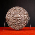 Ayaklı Gümüş Kaplama Ayna