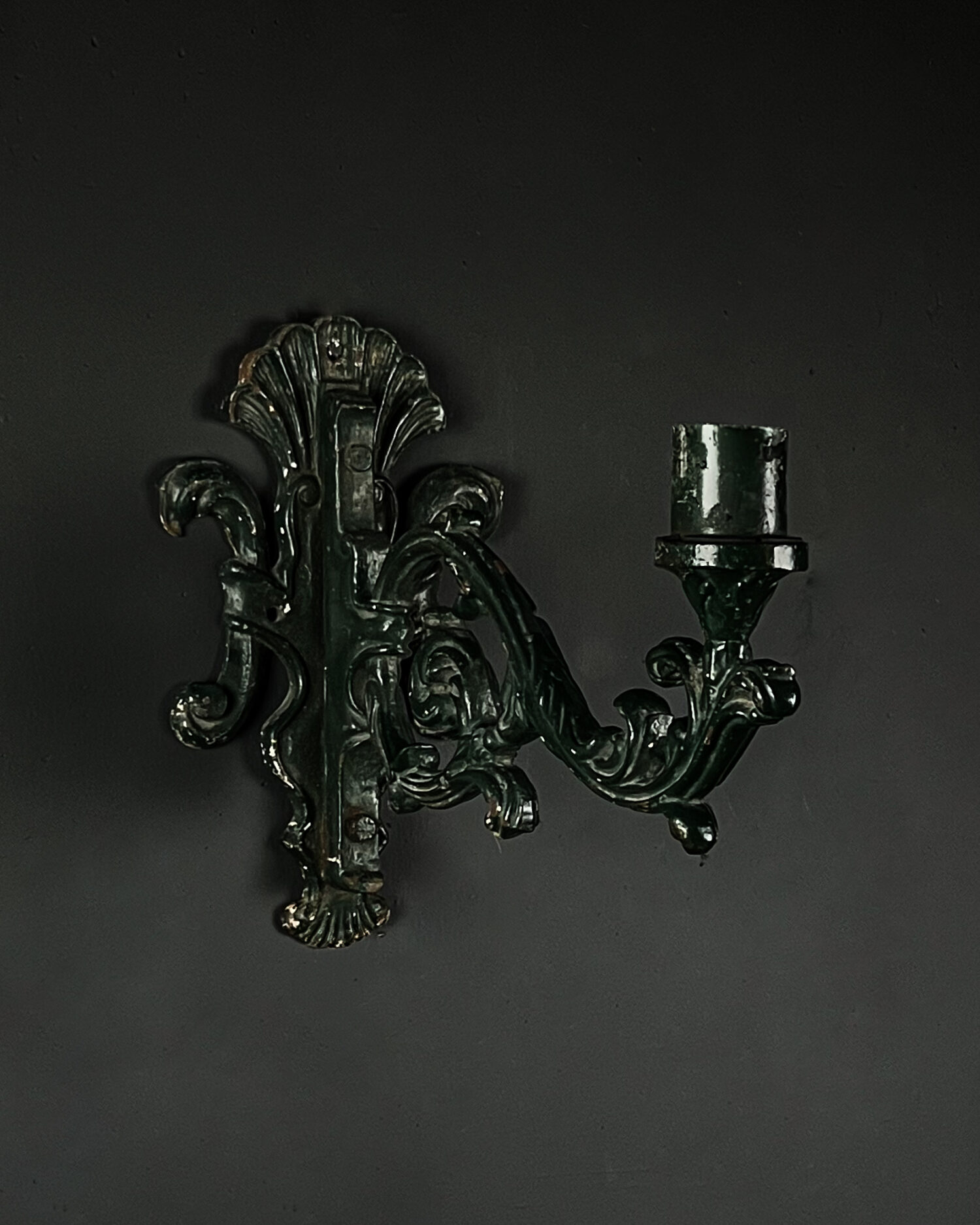 Döküm Demir Aplik - Görsel 1