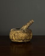 Taştan Oyma Antika Havan