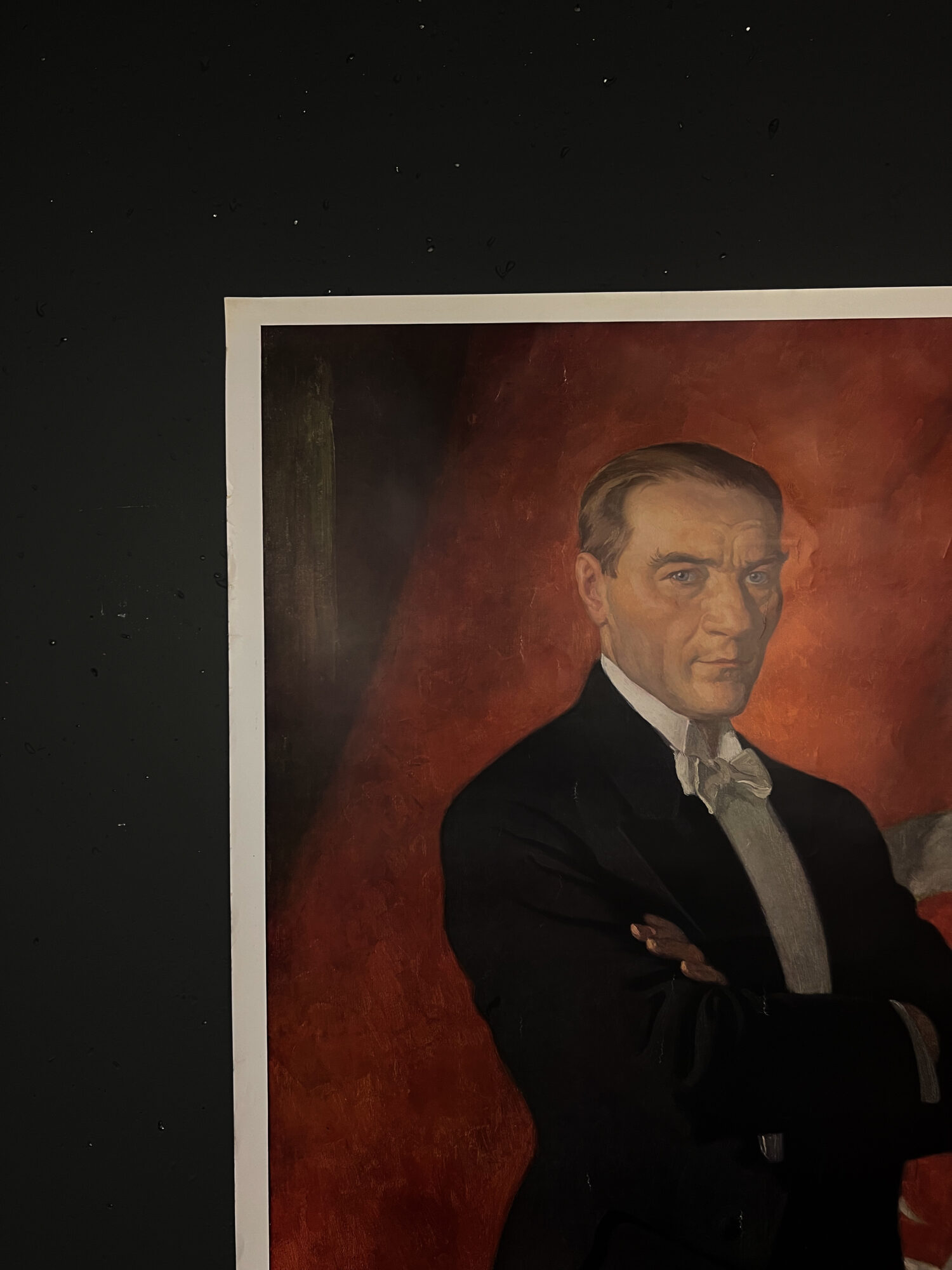 IMG_2499 kopyası Mustafa Kemal Atatürk Afişi - 1930'lar - Viyana - Görsel 2