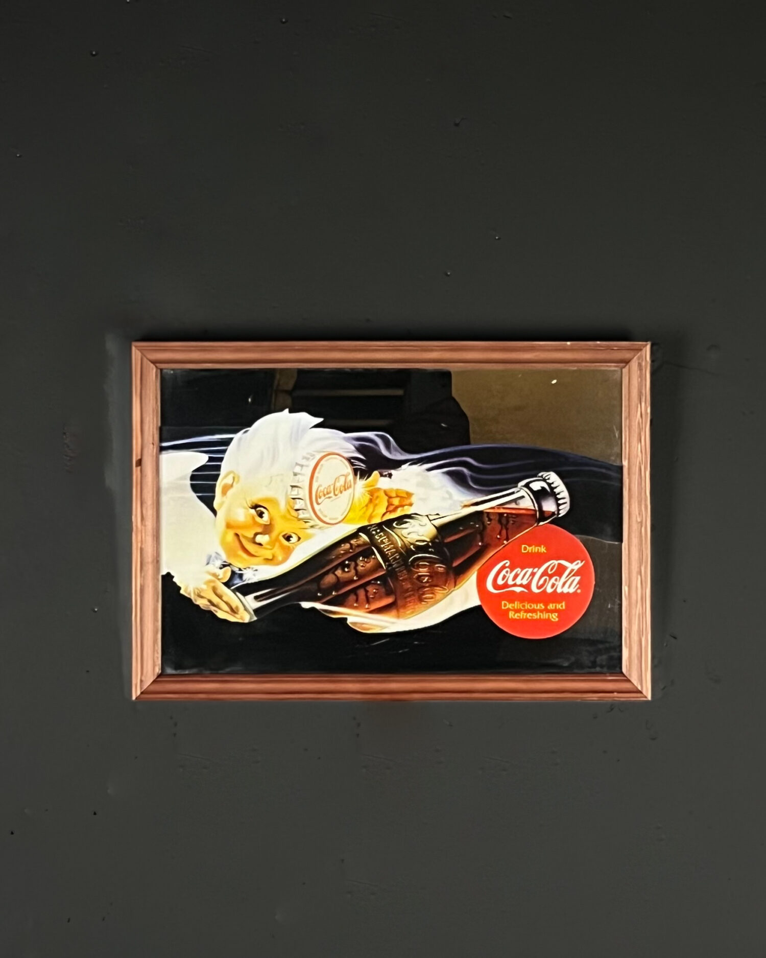 Coca-Cola Cam Altı Boyama Ayna - Görsel 1