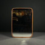 Adnet Dikdörtgen Deri Ayna