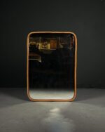 Adnet Dikdörtgen Deri Ayna