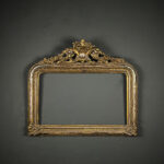 Buket Motifli Fransız Ayna