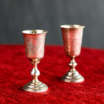 Gümüş Kaplama Küçük Kadehler - Çift